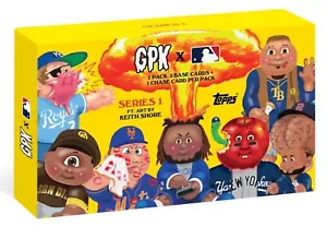 2022 Topps MLB x Garbage Pail Kids GPK Serie Uno por Keith Shore 1 Paquete Caja - Imagen 1 de 1
