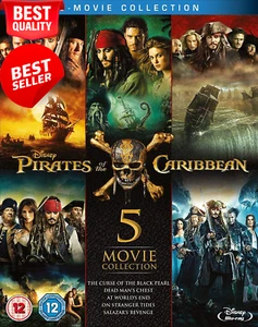 Pirates of the Caribbean 1-5 Boxset - Picture 1 of 12