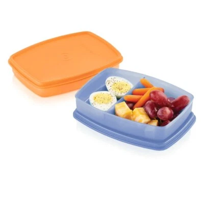 S3) BRAND NEW TUPPERWARE BENTO BOX JNR MINI SET OF 2 LUNCH SNACK SET $34 - Image 1 of 4