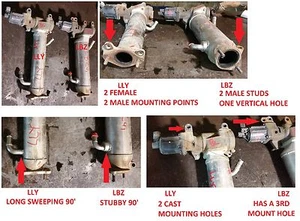 LLY DURAMAX DIESEL EGR VALVE EGR COOLER 8973036540 97303654 - Picture 1 of 1