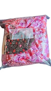 Random Scrap Fabric Bag – Quilting Patchwork Scraps – 1 Gallon Bag- Valentine's - Picture 1 of 4