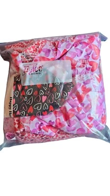 Random Scrap Fabric Bag – Quilting Patchwork Scraps – 1 Gallon Bag- Valentine's  - Image 1 of 4