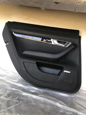 AUDI A6 AVANT QUATTRO 2006 panel de moldura de puerta delantera interior lado izquierdo del conductor derecho Foto 1 de 4