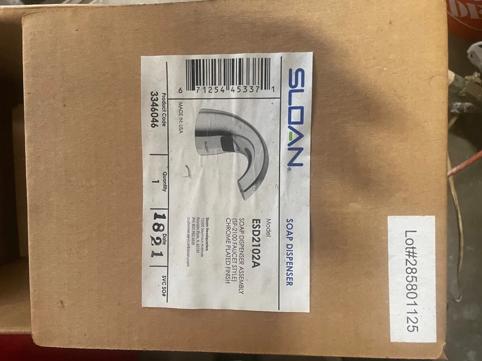 Sloan ESD320A Below Deck Soap Dispensing Pump