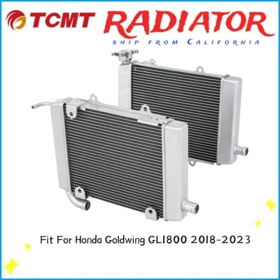 Enfriador de radiador de aluminio apto para Honda Goldwing GL1800 2018-2024 2020 Foto 1 de 4