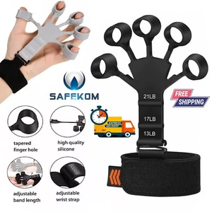 Hand Grip Strengthener Power Trainer Grip Adjustable Gym Exerciser Forearm Wrist - Picture 1 of 11