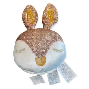 Pottery Barn Kids Marigold Bunny Decorative Accent Throw Pillow NEW Easter *HTF* - Picture 1 of 7