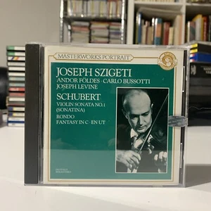 Schubert: Violin Sonata in D / Fantasy for Violin in C Excellent Condition - Picture 1 of 3