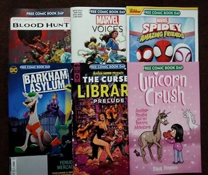 FREE COMIC BOOK DAY 2024 MARVEL DC ARCHIE HORROR UNICORN PICK CHOOSE COMIC LOT 3 - Picture 1 of 22