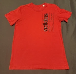 Adidas Red T-shirt Womens Medium The Brand With The Three Stripes - Picture 1 of 9