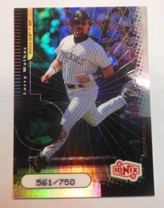 Larry Walker 1999 upper deck ionix reciprocal 561/750 Rockies - Picture 1 of 4