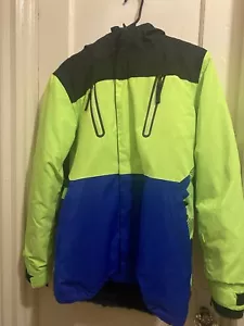 686 Smarty 3 in 1 Form Jacket - Men's - Lime Green N Blue /camo XL Used - Picture 1 of 10