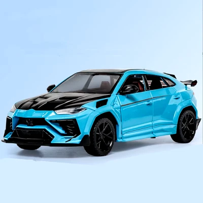 Modellino auto in lega 1/24 Lamborghini URUS SUV giocattolo pressofuso regalo da collezione - Immagine 1 di 4
