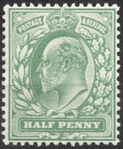 SG217 SN:#143 YT:#106 1904 ½ d UNITED KINGDOM King Edward VII -Definitives MNH - Picture 1 of 2