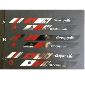 Calcomanías Campagnolo Record Rim D Un juego para dos llantas por venta solo nuevas 32 o 36h - Imagen 1 de 1