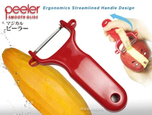 Ergonomics Handle Peeler Slicer-Peel Carrot Papaya Potato Vegetable Kitchen-Tool - Picture 1 of 7