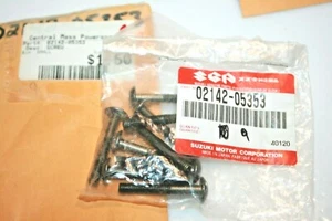 NOS NEW FACTORY SUZUKI GSX1300 GSF1200 SCREW QTY 9 02142-05353 - Foto 1 di 1