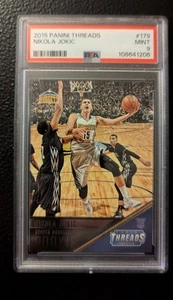 2015 Panini Threads Nikola Jokic Rookie Card #179 PSA 9 - Picture 1 of 2