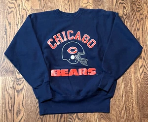 Vintage Chicago Bears Sweatshirt Champion Reverse Weave Large NFL Football 80s - Picture 1 of 3