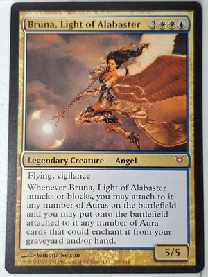 Bruna, Light of Alabaster - Avacyn Restored - Magic the Gathering MTG Nice! - Image 1 of 3
