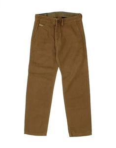 Pantalones de mezclilla rectos Diesel para mujer W29 L28 marrón algodón CD25 - Imagen 1 de 4