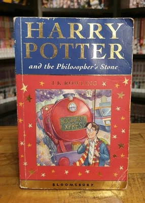 Harry Potter & the Philosopher’s Stone 3rd Print -  J K Rowling - paperback book - Image 1 of 4