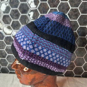 Soulmate Socks Blue And Purple "Thinking Cap" By Marianne Wakerlin - Picture 1 of 6