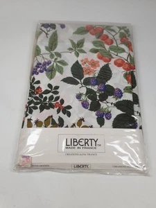 Liberty of London Round Tablecloth 180cm Vintage Hedgerow Framboises - Picture 1 of 13