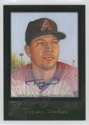 2017 Topps Gallery Green Auto /99 Taijuan Walker #29 Auto - Image 1 of 2