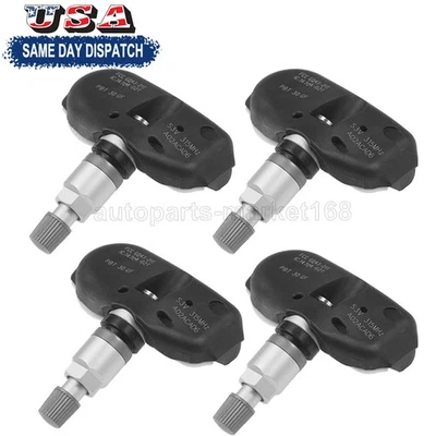 Juego de 4 sensores de presión de neumáticos TPMS para Honda Acura MDX RL TL 06421-S3V-A04 Foto 1 de 4