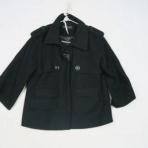 Forever New Womens Coat Jacket 8(AU) or XS Black Outerwear Casual Winter - Picture 1 of 8