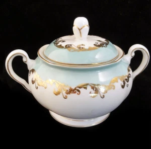 Tazón de Azúcar Cubierto ROYAL TUSCAN POMPADOUR Hecho en Inglaterra NUEVO NUNCA USADO - Imagen 1 de 3