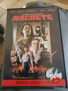 Machete | DVD | Movie + Blockbuster Case, Danny Trejo, Steven Seagal - Picture 1 of 2