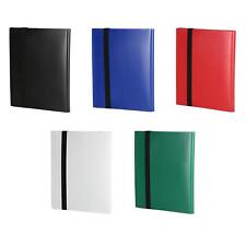 4 Pockets Trading Card Carrying Binder Portable Card Collection Binder for 160 C
