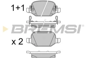 BREMSBELAGSATZ HINTEN PASSEND FÜR FIAT 500L BP3524 - Bild 1 von 1