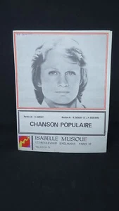 + PARTITION MUSICALE CLAUDE FRANCOIS 4 PAGES ISABELLE-MUSIQUE CHANSON POP.. 1973 - Picture 1 of 2