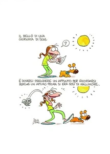 SILVIA ZICHE - Tavola originale Lucrezia illustrazione n.60 (Giornata di sole) - Picture 1 of 1