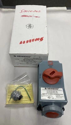 MENNEKES,ME420MI7M2,MECHANICALLY INTERLOCKED RECEPTACLE 20A 3PH 480V 15HP NEW - Image 1 of 4