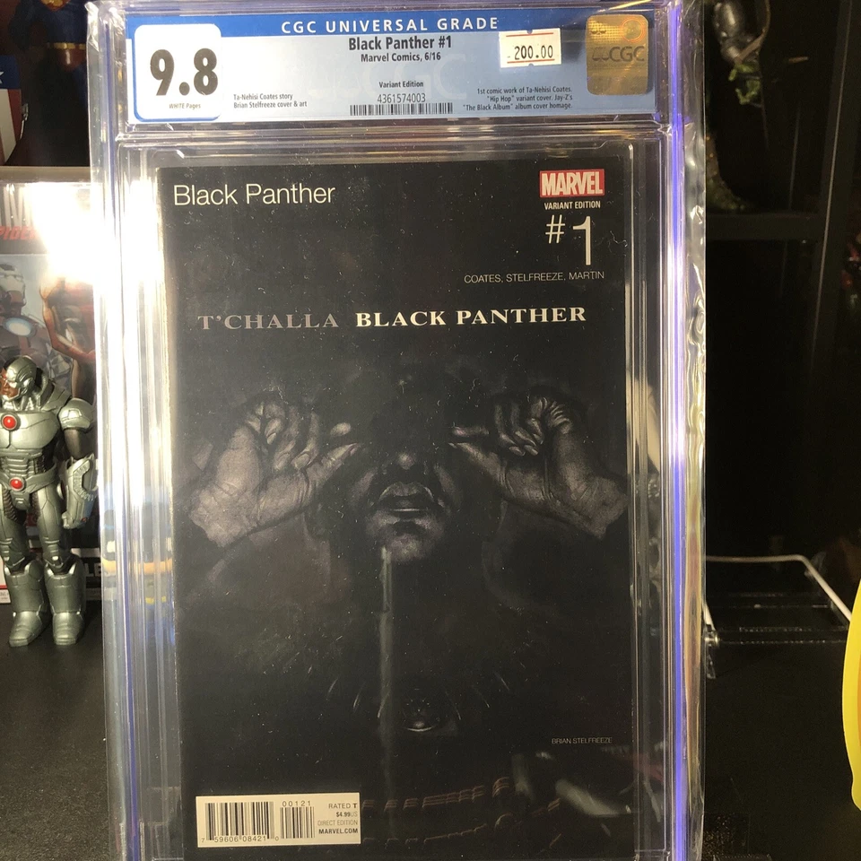 Black Panther #1 Brian Stelfreeze Hip-Hop Variant (Marvel Comics June 2016)