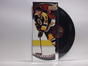 1998-99 Pacific Aurora Man Advantage Cel Fusions Ray Bourque #3 HOF