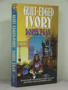 1st,signed by 2(author,art),Gate of Ivory 3:Guilt-Edged Ivory by Doris Egan(1992 - Imagen 1 de 3