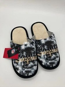 Women's FOCO New Orleans Saints NFL Slippers Slip On Size 9-10 L - Picture 1 of 6