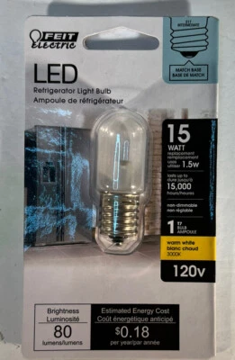 Feit Electric acre T7 E17 (Intermediate) LED Bulb Warm White 15 Watt *BRAND NEW* - Image 1 of 2