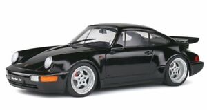 PORSCHE 911 Turbo 3.6 (964) - 1993 - black - SOLIDO 1:18