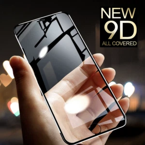 9D Full Cover Szkło hartowane do iPhone 15 14 11 13 7 8 SE 2 Ochrona ekranu - Zdjęcie 1 z 5