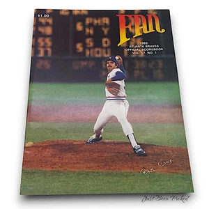 1982 Atlanta Braves Scorebook Fan Magazine MLB Baseball Copy Vol 17 No 1 - Picture 1 of 1