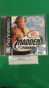 🔥  Madden 2000 Playstation Complete CIB - Picture 1 of 2