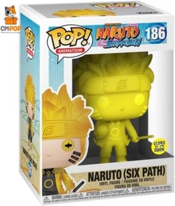 Funko Pop! Animation: Naruto puden Six Path Yellow Glow in the Dark Special 186 - Picture 1 of 6