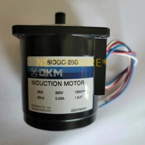 1 Pc. New DKM 8IDGC-25G Induction Motor 220V 25W 0.23A - Picture 1 of 1