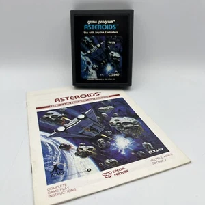 Atari 2600 - Asteroids - CX-2649 - Carrello Gioco e Manuale - 1981 - Testato Funzionante - Foto 1 di 11